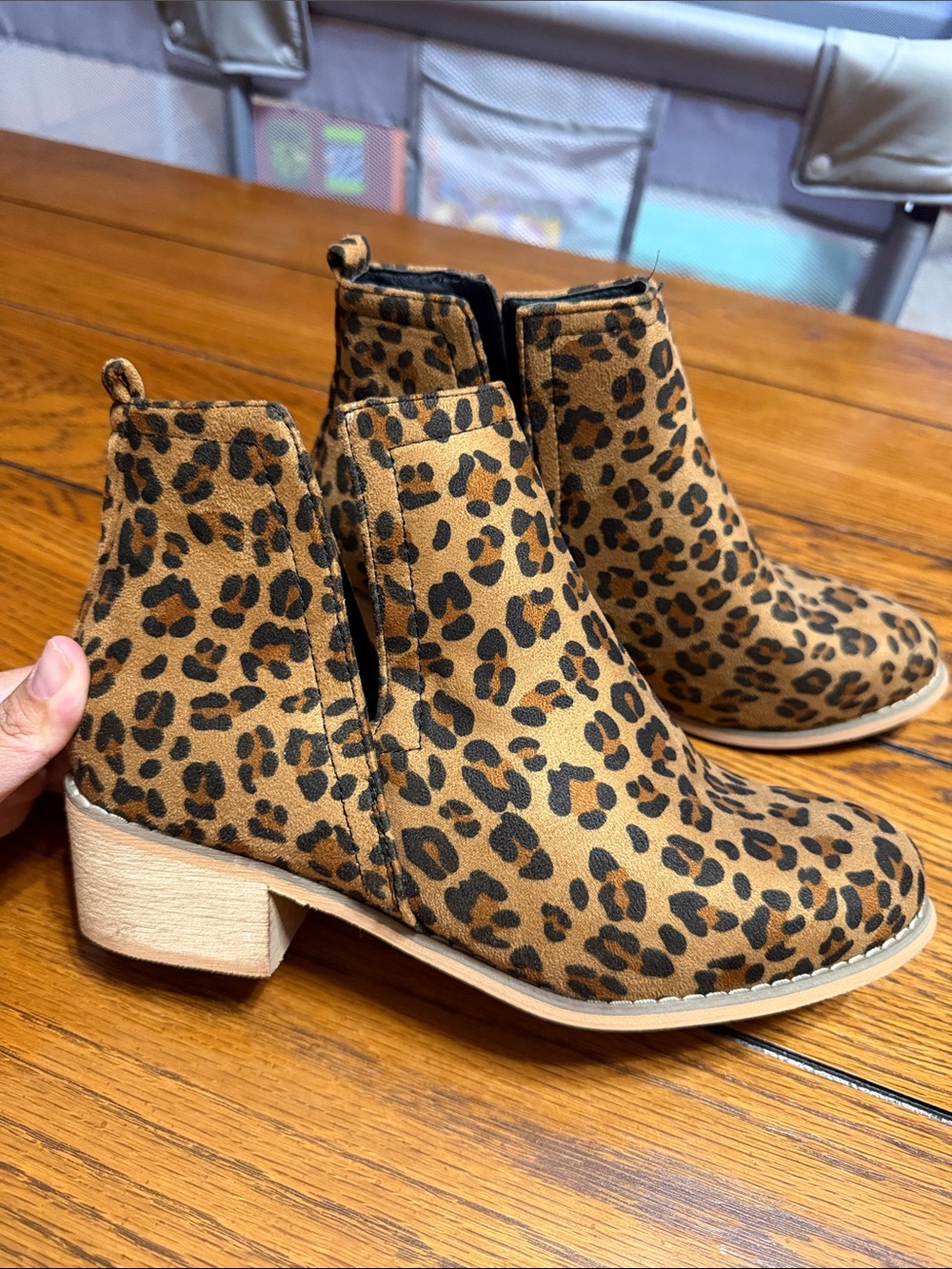 NWOT Boutique by Corkys Leopard Print Ankle Boots - 8
